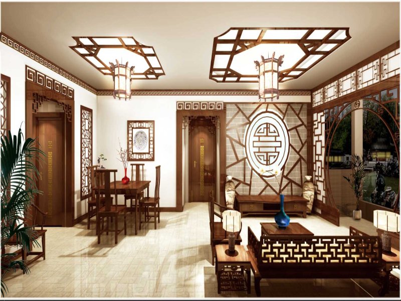 Design Interior Rumah China Modern Dan Tradisional Chyntapurple07